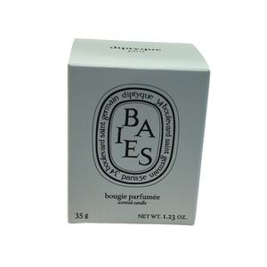 Diptyque Baies (Berries) Scented Candle In Mini/Travel Size NWT